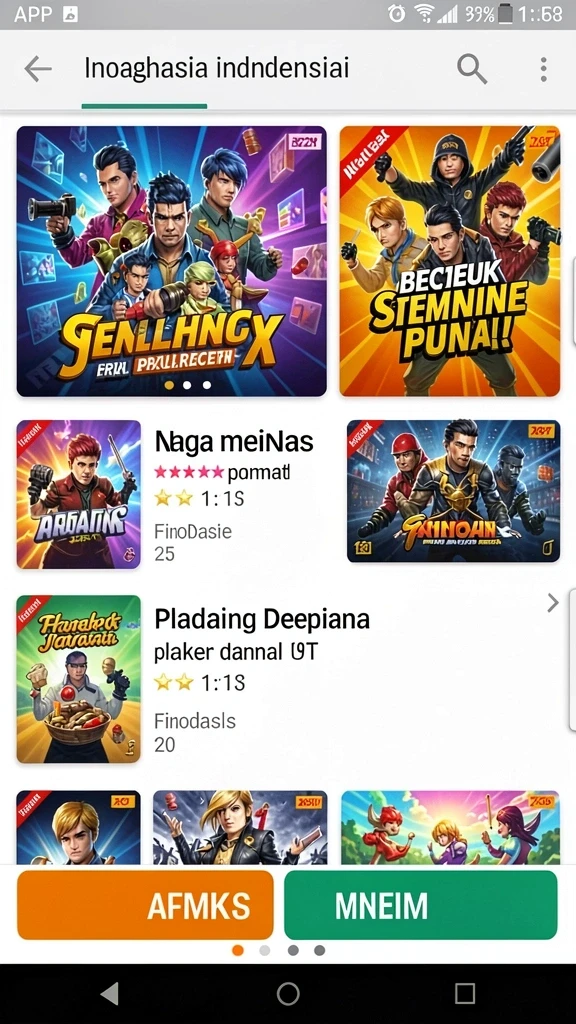 Beragam pilihan permainan menarik dalam aplikasi Review Aplikasi avatar808.